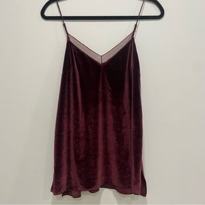 Free People Velvet Cami